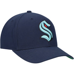 NHL Seattle Kraken Mitchell & Ness Team Ground Pro Adjustable Hat