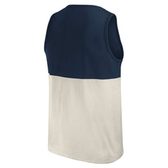 Navy Milwaukee Brewers Darius Rucker Collection by Fanatics Colorblock Tank Top