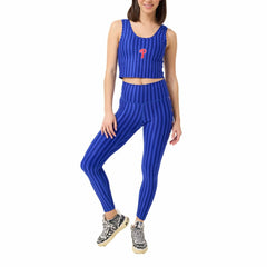 Royal Philadelphia Phillies Terez Women's Printed Crop Tank Top
