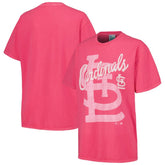 Pink St. Louis Cardinals '47 Women's Dopamine Tradition T-Shirt