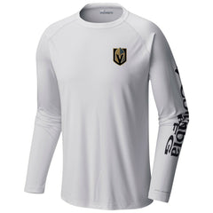 NHL Vegas Golden Knights Columbia Terminal Tackle Omni-Shade Raglan Long Sleeve T-Shirt