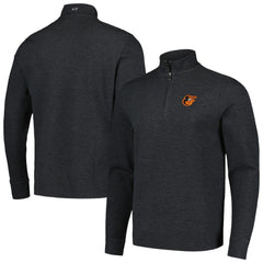 Black Baltimore Orioles Vineyard Vines Saltwater Quarter-Zip Jacket