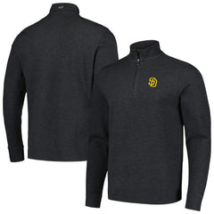 Black San Diego Padres Vineyard Vines Saltwater Quarter-Zip Jacket