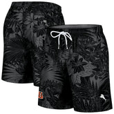 Santiago Palms Board Shorts - Cincinnati Bengals Shorts