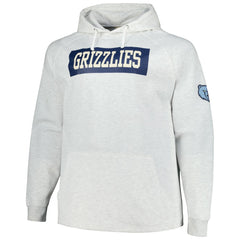 Fanatics Memphis Grizzlies Big & Tall Raglan Tri-Blend Pullover Hoodie
