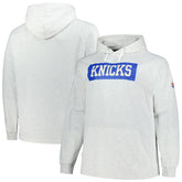 Fanatics New York Knicks Big & Tall Raglan Tri-Blend Pullover Hoodie