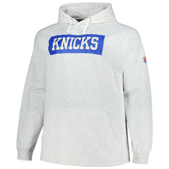 Fanatics New York Knicks Big & Tall Raglan Tri-Blend Pullover Hoodie