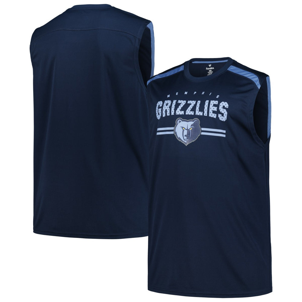 Fanatics Memphis Grizzlies Big & Tall Birdseye Muscle Tank Top