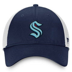 NHL Seattle Kraken Fanatics Core Primary Logo Trucker Adjustable Hat