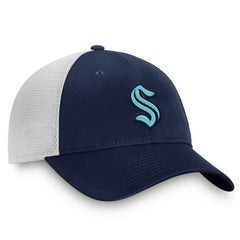 NHL Seattle Kraken Fanatics Core Primary Logo Trucker Adjustable Hat