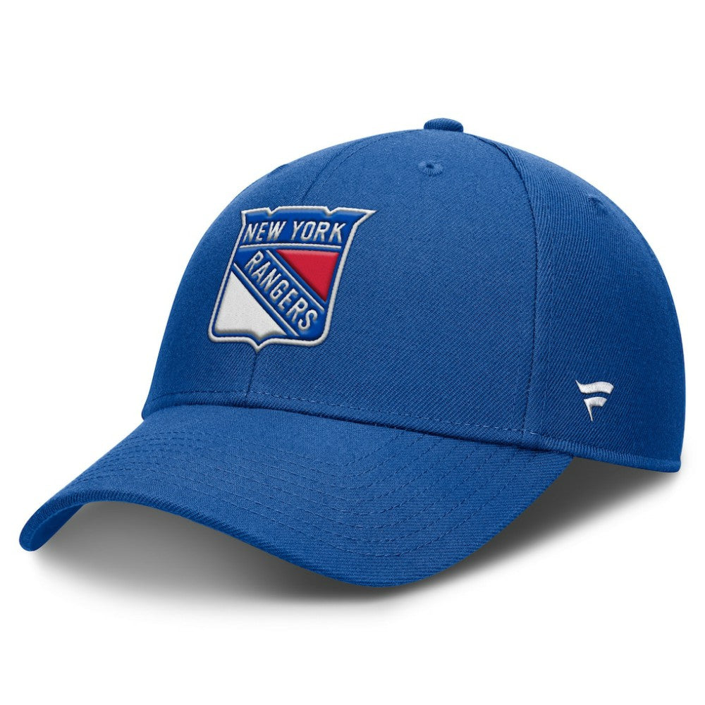 NHL New York Rangers Fanatics Tore Adjustable Hat