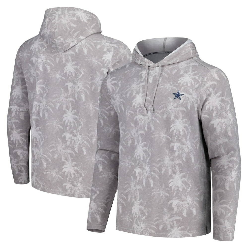 Palm Frenzy Hoodie Long Sleeve T-Shirt - Dallas Cowboys Hoodies