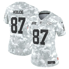 Travis Kelce Women's 2024 Salute to Service Limited Jersey - Kansas City Chiefs Jerseys