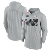 2024 Salute to Service Lightweight Dri-FIT Long Sleeve Hoodie T-Shirt - Cleveland Browns Hoodies