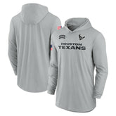 2024 Salute to Service Lightweight Dri-FIT Long Sleeve Hoodie T-Shirt - Houston Texans Hoodies