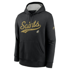 Rewind Club Logo Pullover Hoodie - New Orleans Saints Hoodies