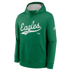 Rewind Club Logo Pullover Hoodie - Philadelphia Eagles Hoodies