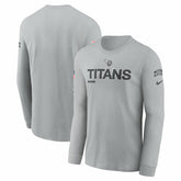 2024 Salute To Service Long Sleeve T-Shirt - Tennessee Titans T-shirts