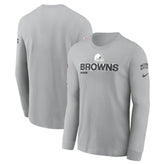 2024 Salute To Service Long Sleeve T-Shirt - Cleveland Browns T-shirts