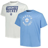 NHL Toronto Maple Leafs Fanatics Big & Tall 2-Pack T-Shirt Set