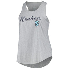 NHL Seattle Kraken Fanatics Women's Plus Size Racerback Tank Top