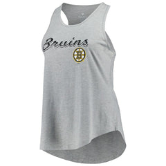 NHL Boston Bruins Fanatics Women's Plus Size Racerback Tank Top