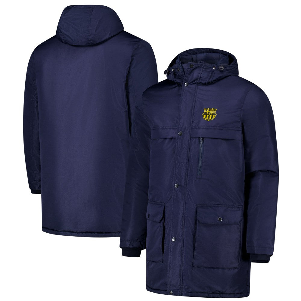 Barcelona Winter Field Park Full-Zip Hoodie Jacket