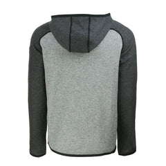 Heather Gray/Heather Charcoal Baltimore Orioles Cutter & Buck City Connect Mainsail Full-Zip Hoodie