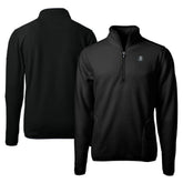 Black Baltimore Orioles Cutter & Buck City Connect Cascade Eco Sherpa Fleece Quarter-Zip Pullover Jacket