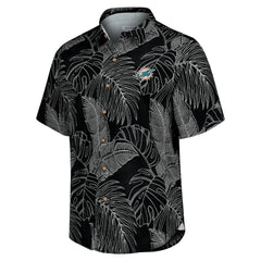 Sport Vine Line Button-Down Shirt - Miami Dolphins