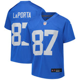 Sam LaPorta Youth Game Jersey - Detroit Lions Jerseys