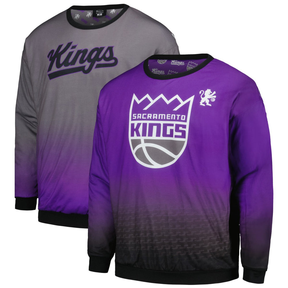 Sacramento Kings Stadium Essentials Unisex Full Capacity Reversible Pullover Sweatshirt