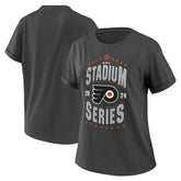 NHL Philadelphia Flyers WEAR by Erin Andrews Women's 2024 NHL Stadium Series Boyfriend T-Shirt