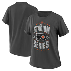 NHL Philadelphia Flyers WEAR by Erin Andrews Women's 2024 NHL Stadium Series Boyfriend T-Shirt