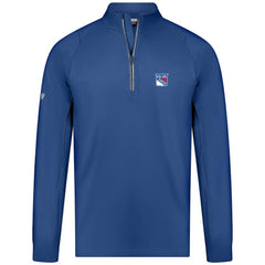 NHL New York Rangers Levelwear Theory Insignia Core Quarter-Zip Pullover Top
