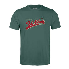 NHL Minnesota Wild Levelwear Richmond Retro Script T-Shirt