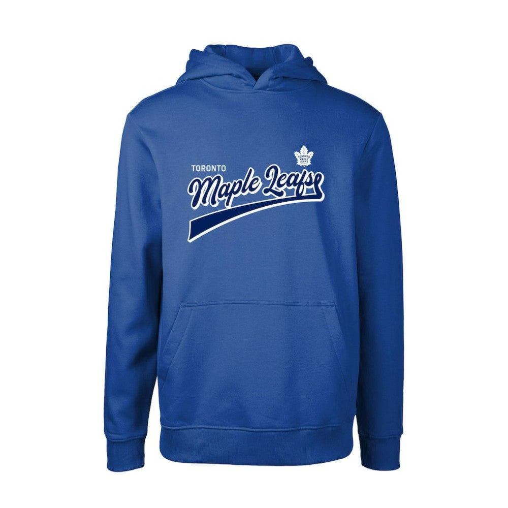 NHL Toronto Maple Leafs Levelwear Youth Podium Retro Script Fleece Pullover Hoodie
