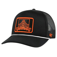 Black San Francisco Giants '47 Local Patch Foam Front Trucker Adjustable Hat