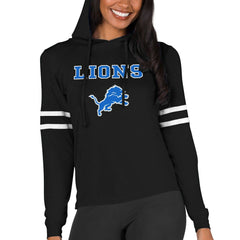 Concepts Sport Women's Marathon Lightweight Lounge Pullover Hoodie - Detroit Lions Hoodies