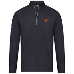 Black Baltimore Orioles Levelwear Theory Insignia Quarter-Zip Pullover