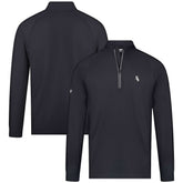 Black Chicago White Sox Levelwear Theory Insignia Quarter-Zip Pullover