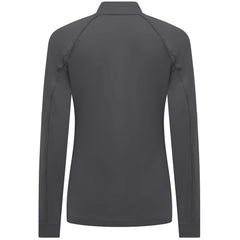 Charcoal Seattle Mariners Levelwear Women's Kinetic Insignia Quarter-Zip Pullover