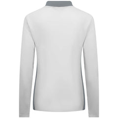 White Milwaukee Brewers Levelwear Women's Moxie Insignia Quarter-Zip Pullover