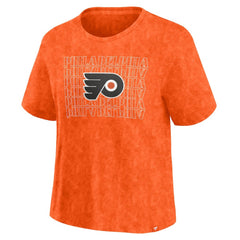 NHL Philadelphia Flyers Fanatics Women's Faded Wash T-Shirt