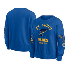 NHL St. Louis Blues Fanatics Women's Go Team Pullover Sweatshirt