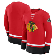NHL Chicago Blackhawks Fanatics High Point Long Sleeve T-Shirt