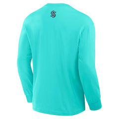 NHL Seattle Kraken Fanatics Rewind Long Sleeve T-Shirt