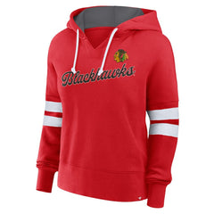 NHL Chicago Blackhawks Fanatics Women's Oversized Seize Pullover Hoodie
