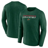 NHL Minnesota Wild Fanatics Transition Long Sleeve T-Shirt