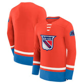 NHL New York Rangers Fanatics Vintage High Point Long Sleeve T-Shirt